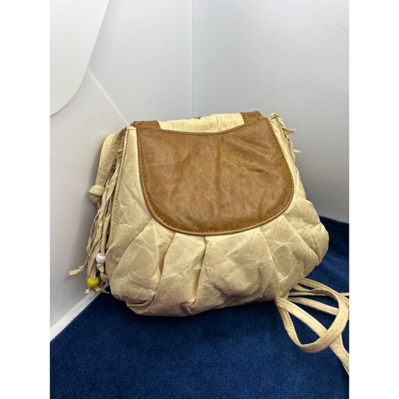 Cache Viva Beige  Crossbody Bag With Beaded Accents & Long Strap southwestern - Picture 5 of 10